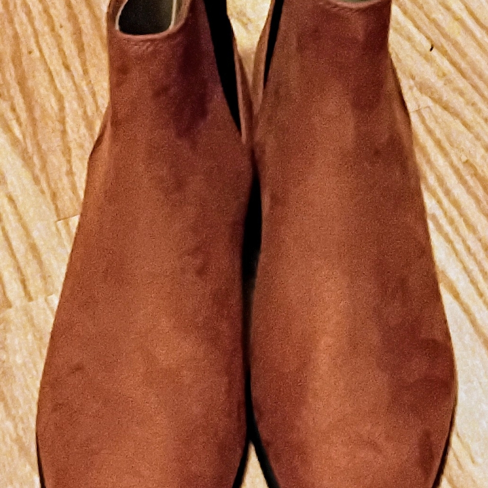 A New Day Women's Heeled Boots - Brown